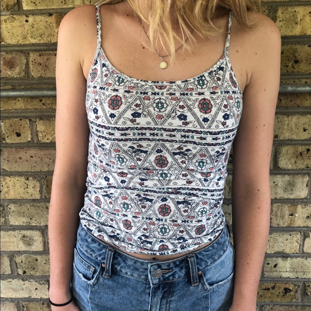 patterned tank!